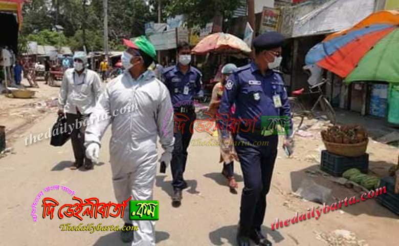 চুয়াড়াঙ্গার সরোজগঞ্জে ভ্রাম্যমাণ আদালত জরিমানা