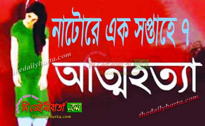 নাটোরে এক সপ্তাহে ৭ জনের আত্মহত্যা