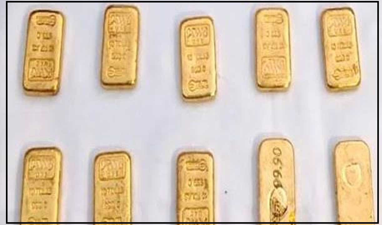 সোনার বার জব্দ